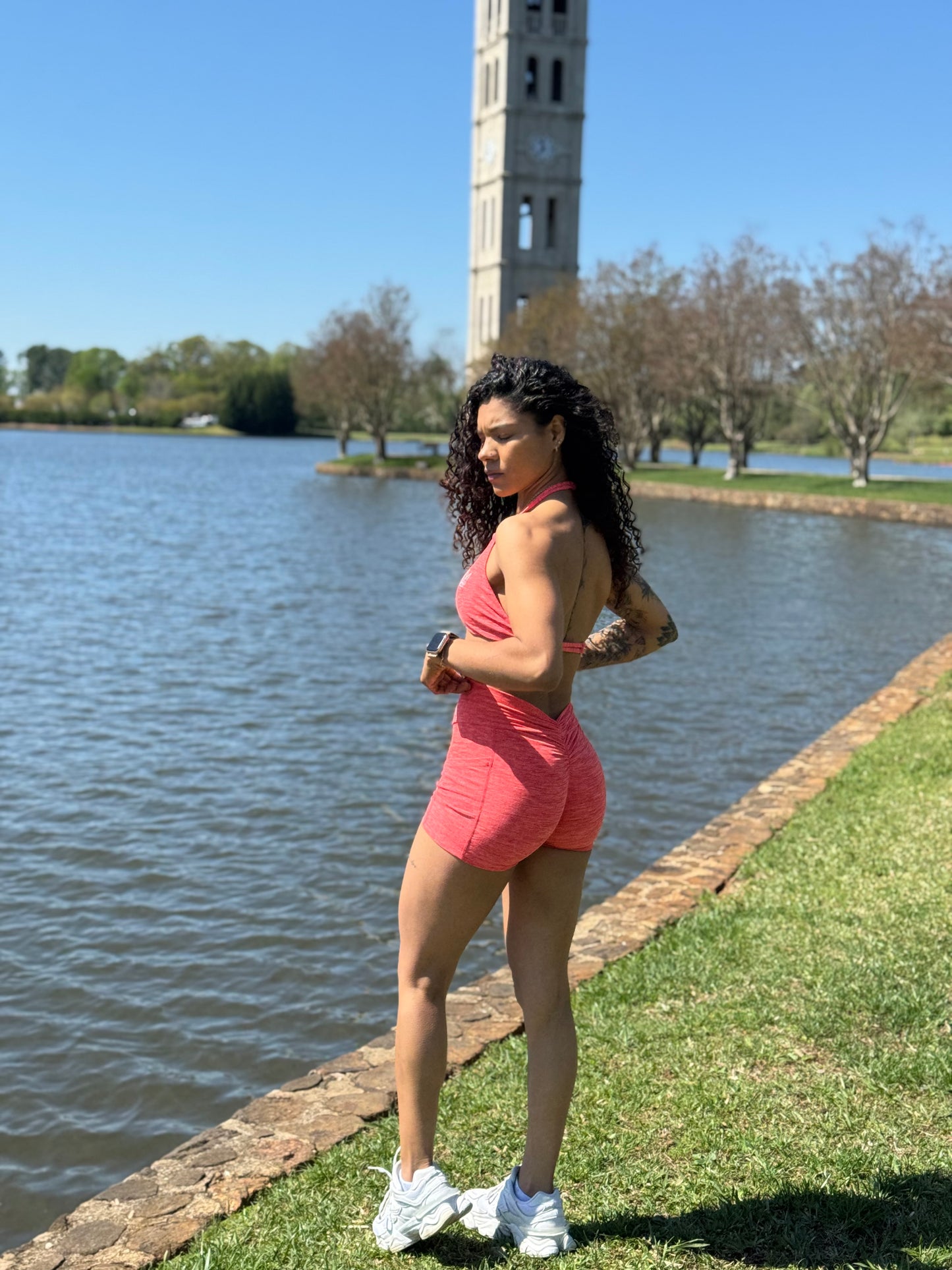 Naranja Set short
