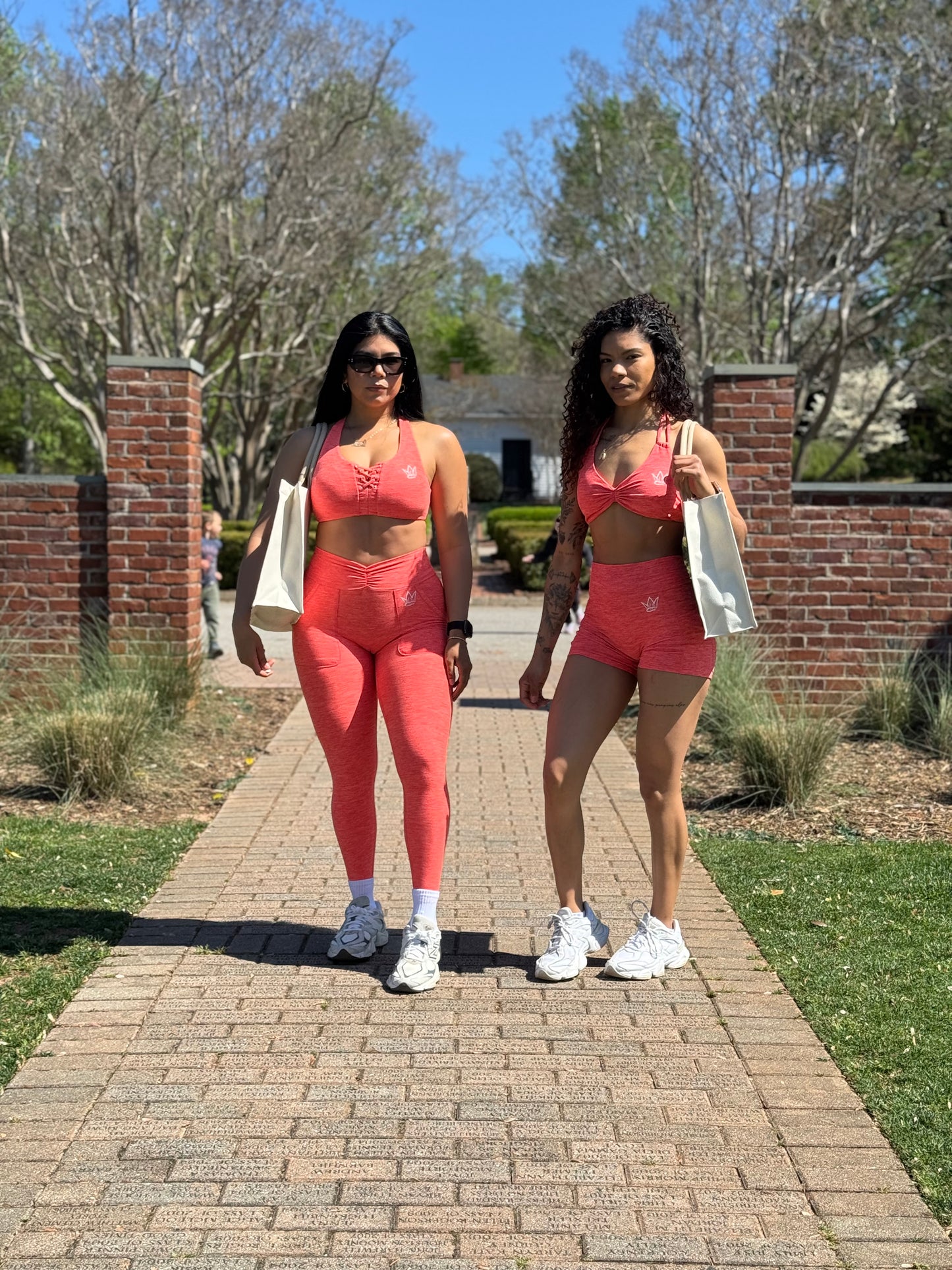 Naranja Set Leggins