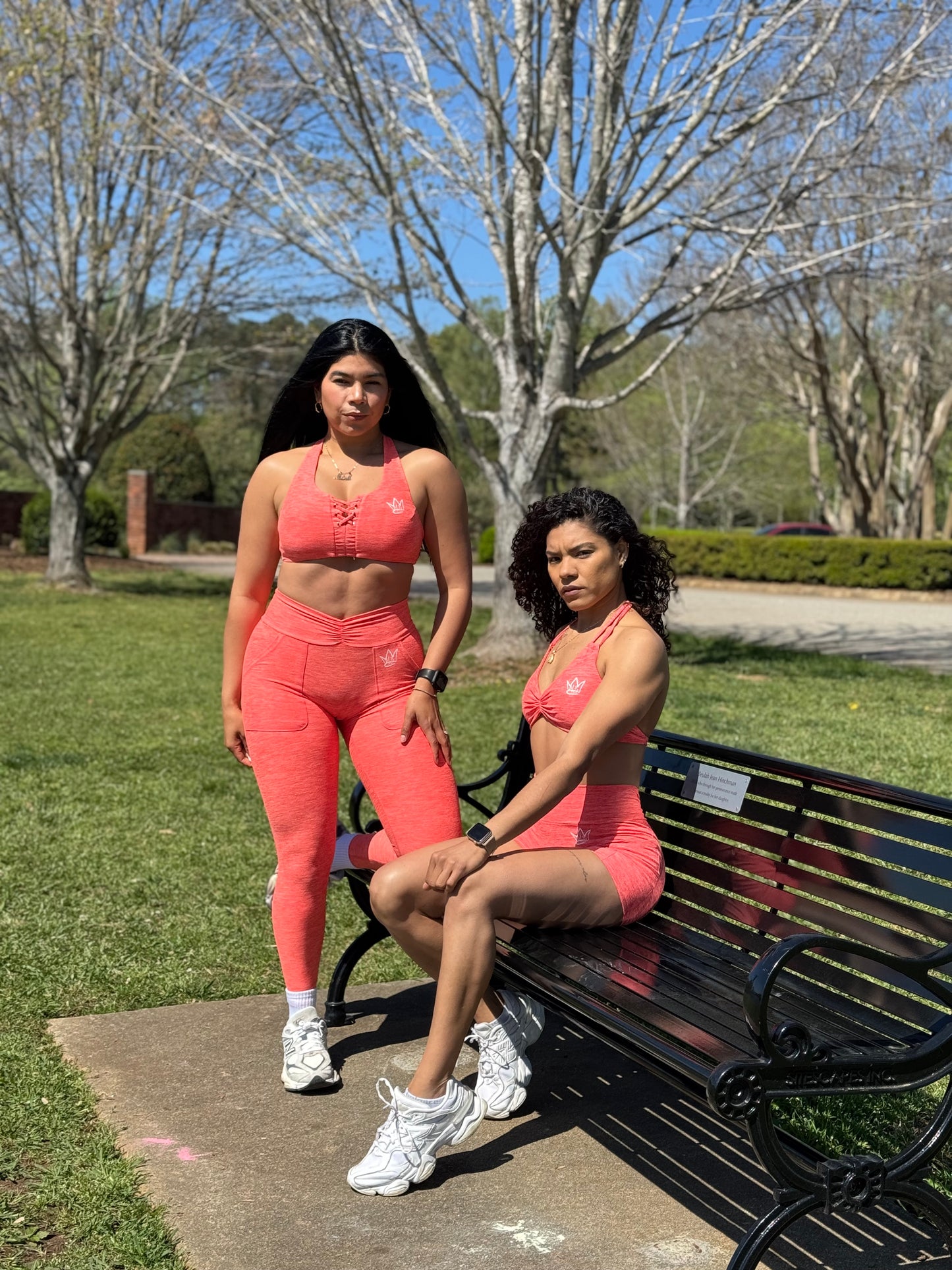 Naranja Set Leggins