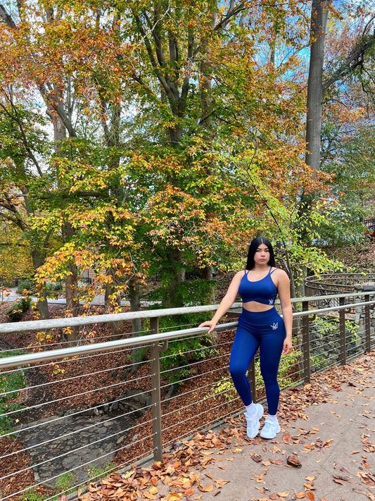 Conjunto Deportivo Azul Eléctrico